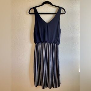 3/$20! LOFT Striped V-Neck Sundress